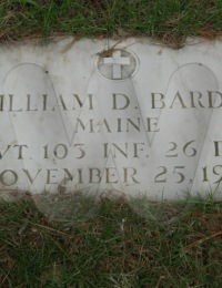William Barden&#039;s Tombstone